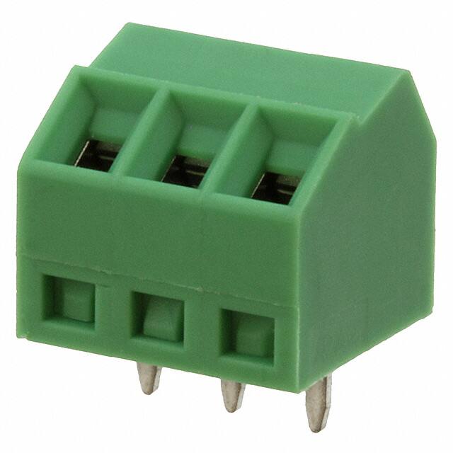 1751109 TERM BLOCK 3POS 55DEG 3.5MM PCB