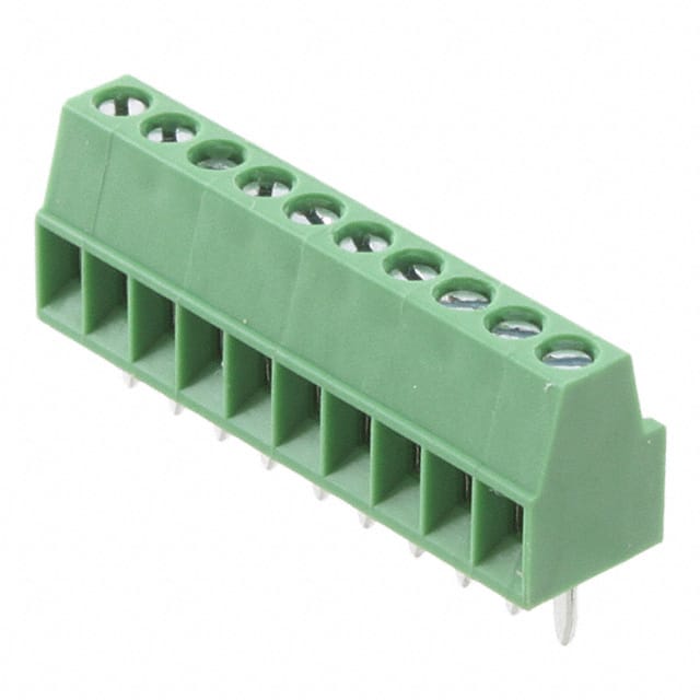OSTVN10A150 TERM BLK 10P SIDE ENT 2.54MM PCB