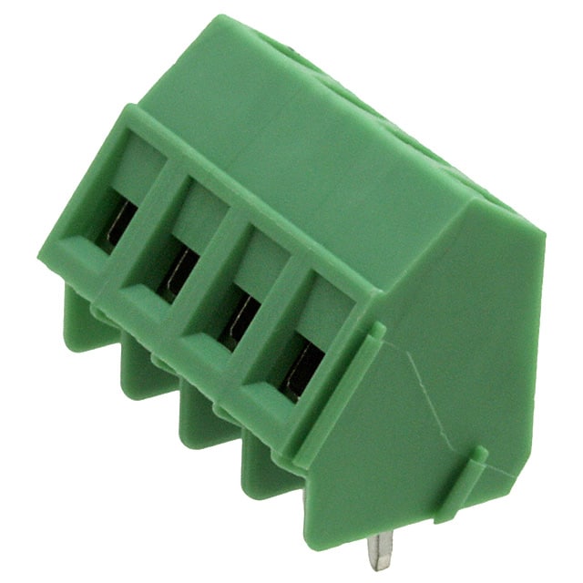 1733431 TERM BLOCK 4POS 55DEG 5MM PCB