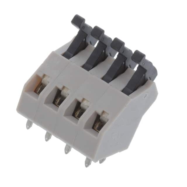 AST0450404 SPRING CLAMP TERMINAL BLOCK, 45