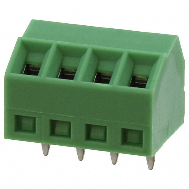 1751112 TERM BLOCK 4POS 55DEG 3.5MM PCB