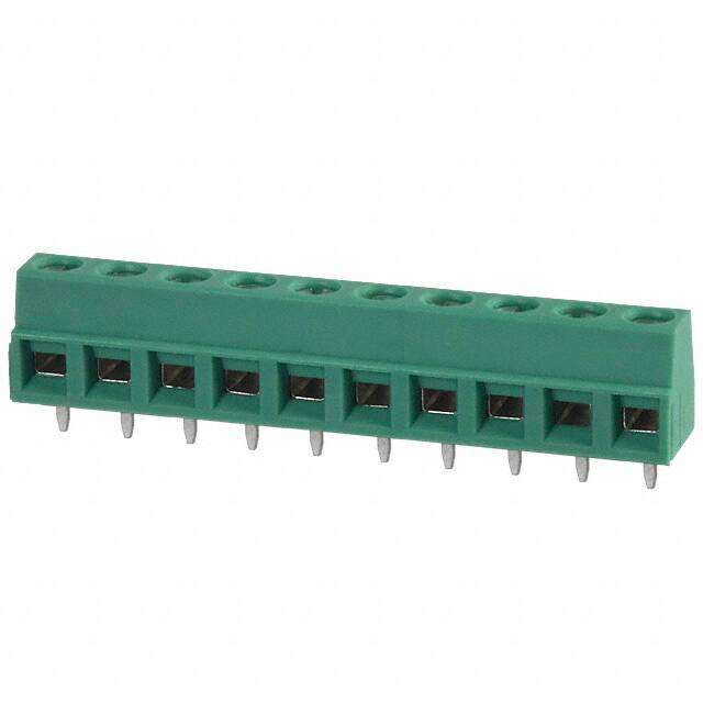 1729209 TERM BLK 10P SIDE ENT 5.08MM PCB