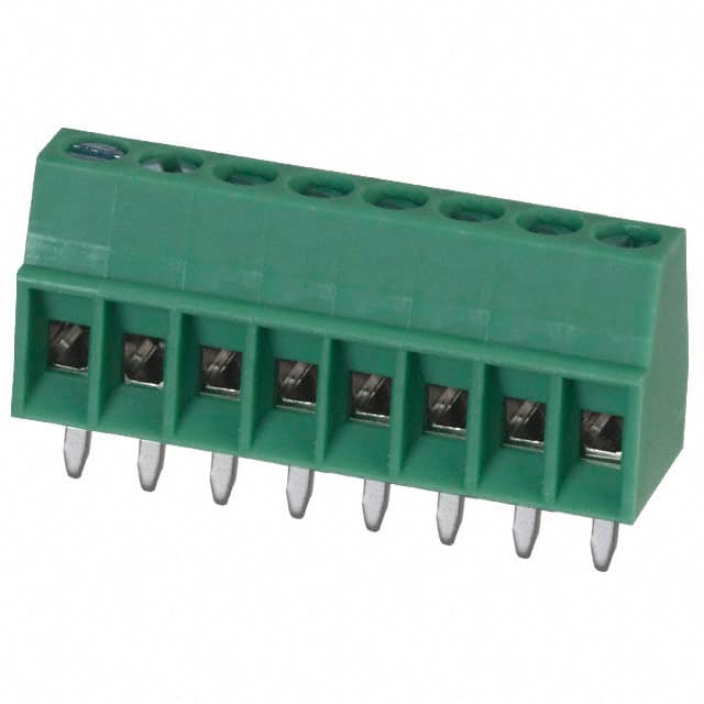 1725711 TERM BLK 8P SIDE ENT 2.54MM PCB