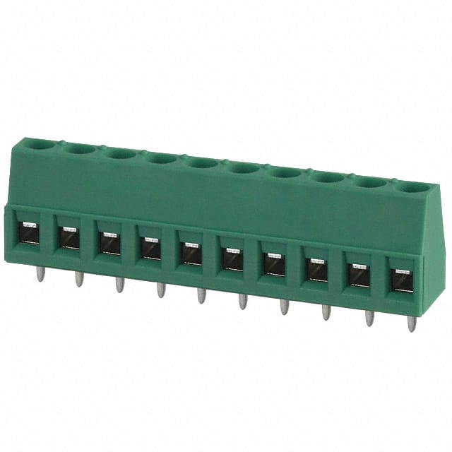 1715802 TERM BLK 10P SIDE ENT 5.08MM PCB