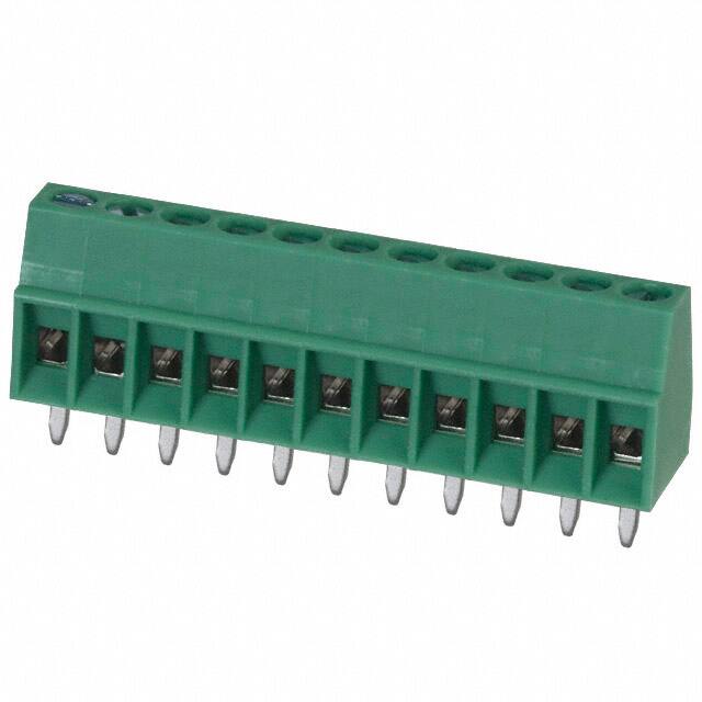 1725753 TERM BLK 12P SIDE ENT 2.54MM PCB