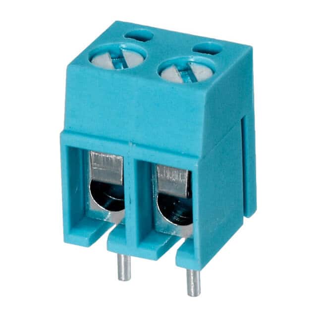 TB001-500-02BE TERMINAL BLOCK, SCREW TYPE, 5.00