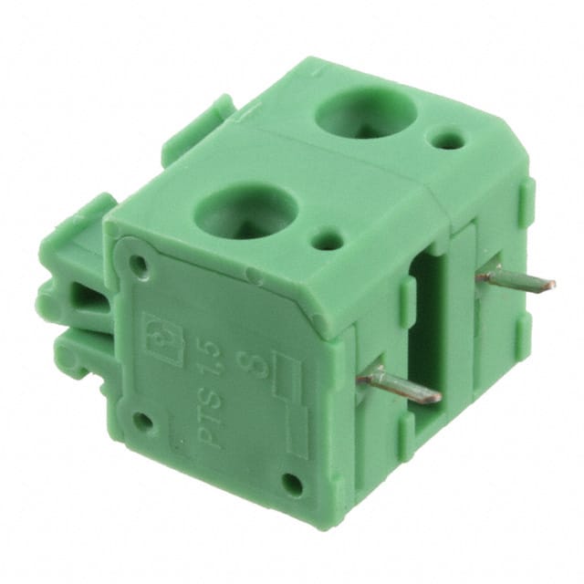 1703083 TERM BLK 2POS SIDE ENT 7.5MM PCB