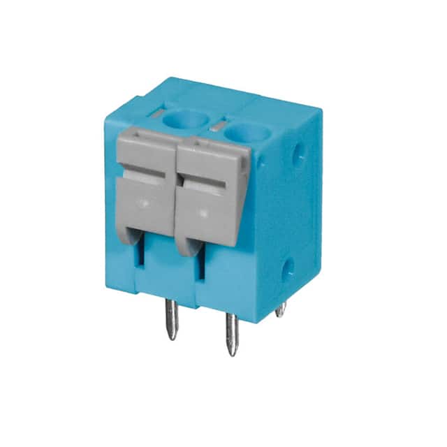 TBL004V-508-02BE-2GY TERMINAL BLOCK, SCREWLESS, 5.08,