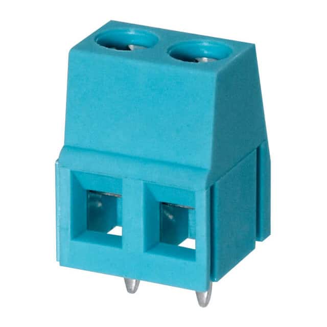 TB004-508-02BE TERMINAL BLOCK, SCREW TYPE, 5.08