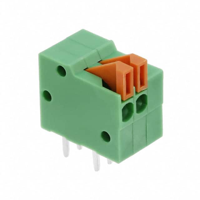 1-2834016-2 TERM BLK 2P SIDE ENT 2.54MM PCB