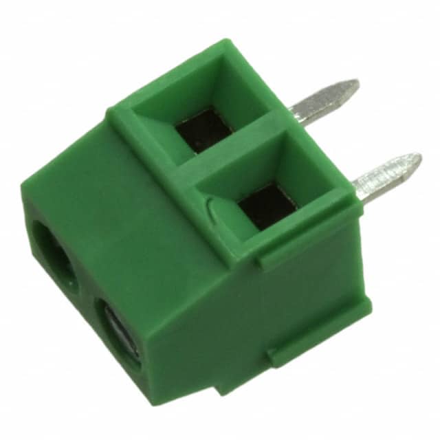 YO0221500000G TERM BLK 2P SIDE ENT 3.81MM PCB