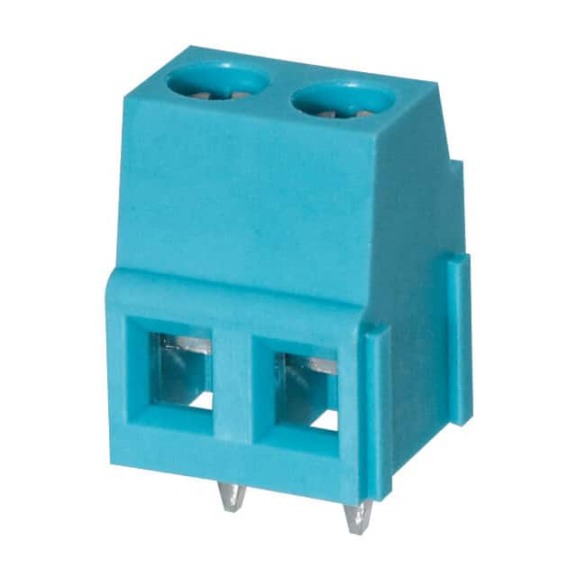 TB007-508-02BE TERMINAL BLOCK, SCREW TYPE, 5.08
