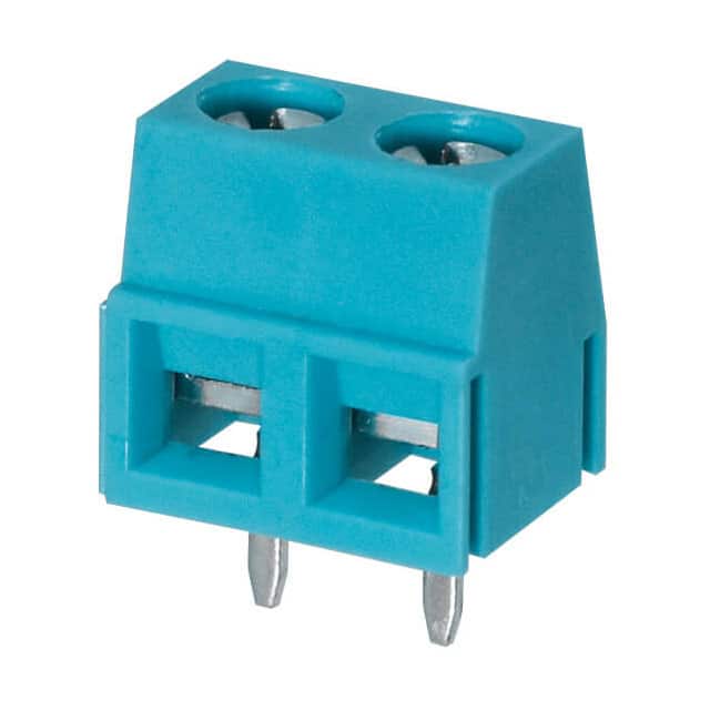 TB006-508-02BE TERMINAL BLOCK, SCREW TYPE, 5.08