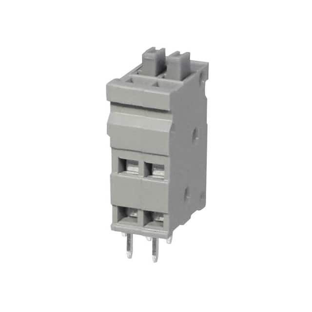 TBL009V-254-02GY-2GY TERMINAL BLOCK, SCREWLESS, 2.54,