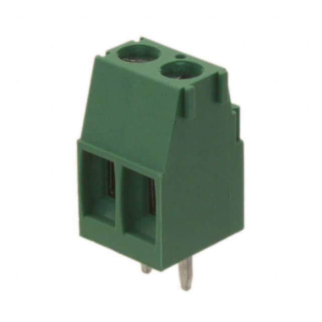 284392-2 TERM BLK 2P SIDE ENT 3.81MM PCB
