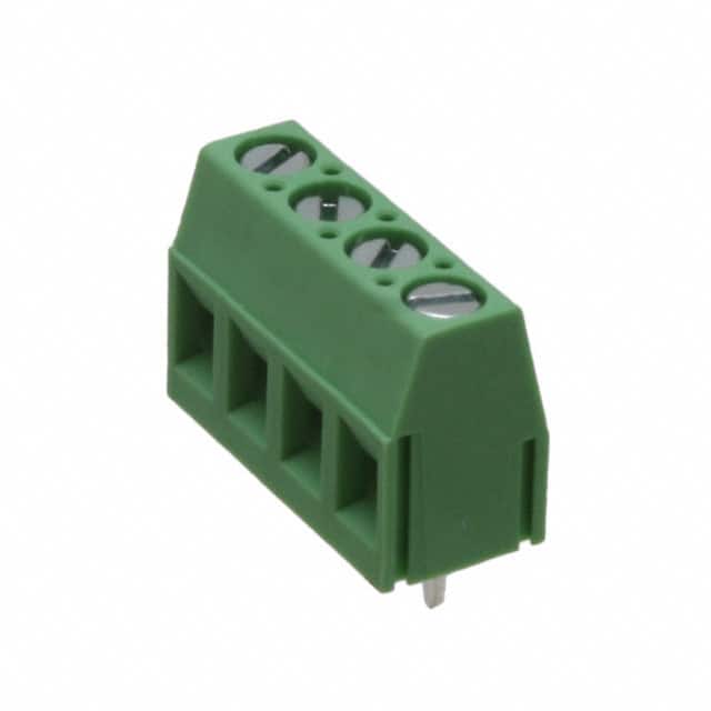 VI0401550000G TERM BLK 4POS SIDE ENTRY 5MM PCB