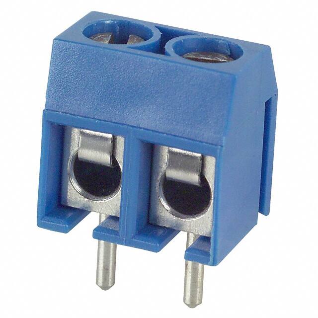 ED500/2DS TERM BLK 2POS SIDE ENTRY 5MM PCB