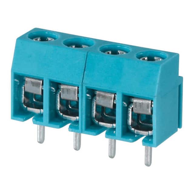 TB003-500-P04BE TERMINAL BLOCK, SCREW TYPE, 5.00