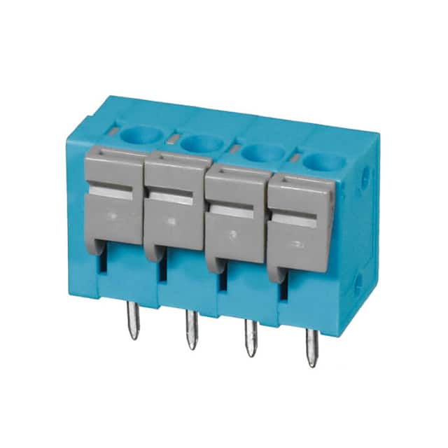 TBL004V-508-04BE-2GY TERMINAL BLOCK, SCREWLESS, 5.08,