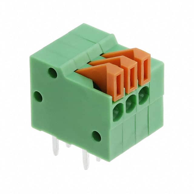 1-2834016-3 TERM BLK 3P SIDE ENT 2.54MM PCB