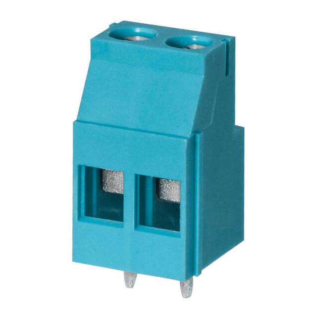 TB010-508-02BE TERMINAL BLOCK, SCREW TYPE, 5.08