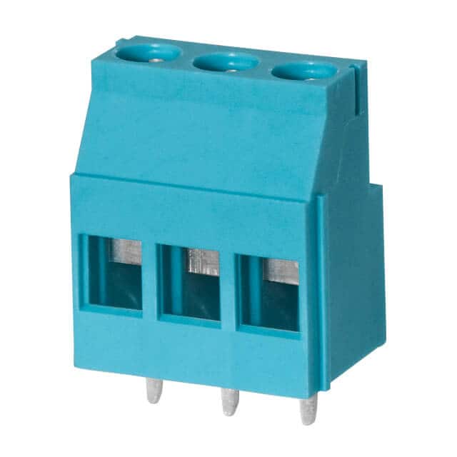 TB010-508-03BE TERMINAL BLOCK, SCREW TYPE, 5.08