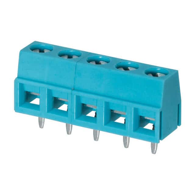 TB006-508-05BE TERMINAL BLOCK, SCREW TYPE, 5.08