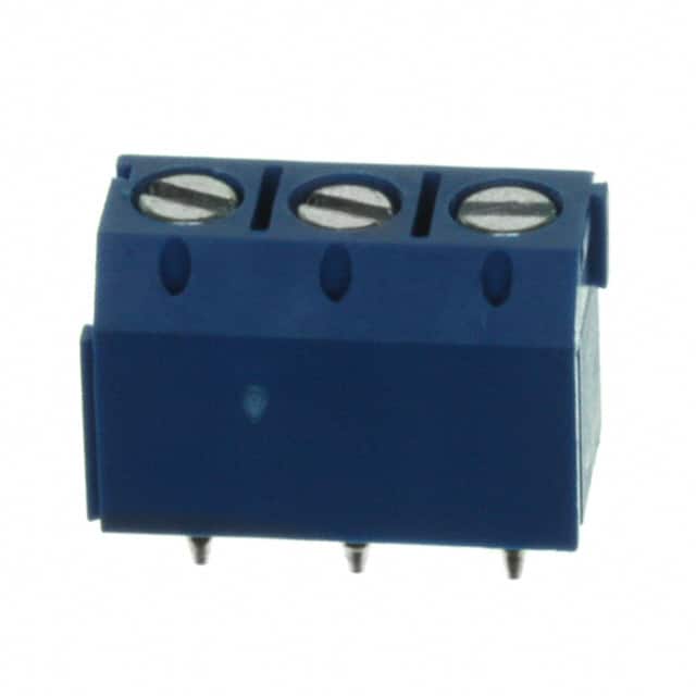 691102710003 TERM BLK 3POS SIDE ENTRY 5MM PCB