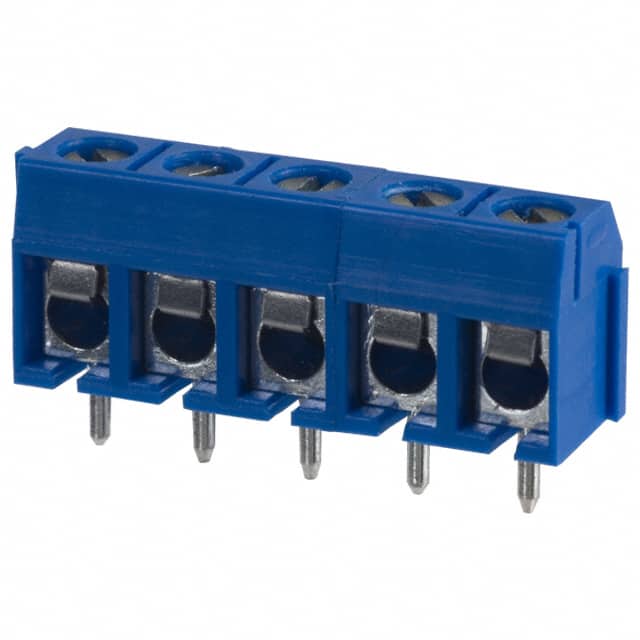 OSTTC050162 TERM BLK 5POS SIDE ENTRY 5MM PCB