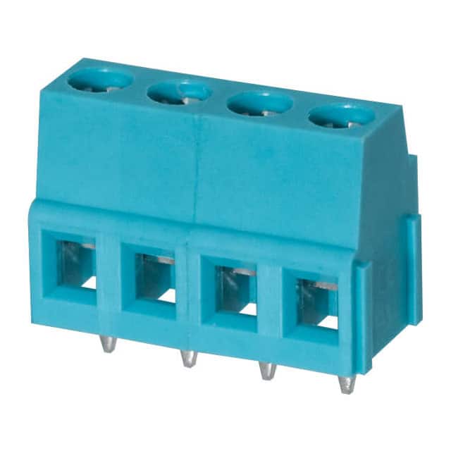 TB007-508-04BE TERMINAL BLOCK, SCREW TYPE, 5.08