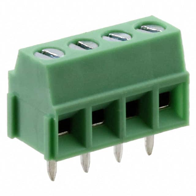 YO0401500000G TERM BLK 4POS SIDE ENT 3.5MM PCB