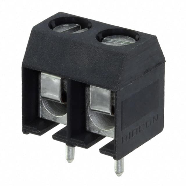 31101102 TERM BLK 2P SIDE ENT 5.08MM PCB