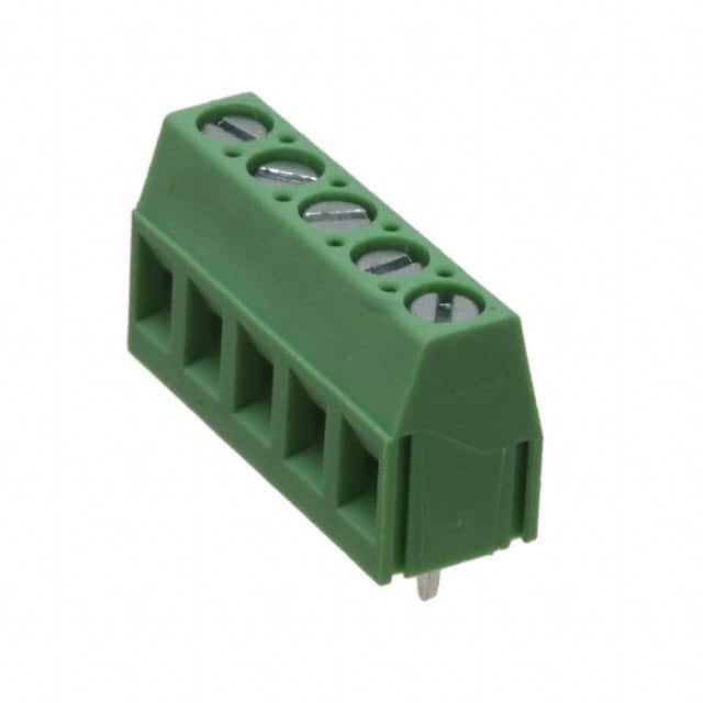 VI0501550000G TERM BLK 5POS SIDE ENTRY 5MM PCB