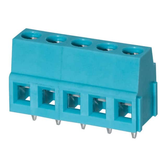 TB007-508-05BE TERMINAL BLOCK, SCREW TYPE, 5.08