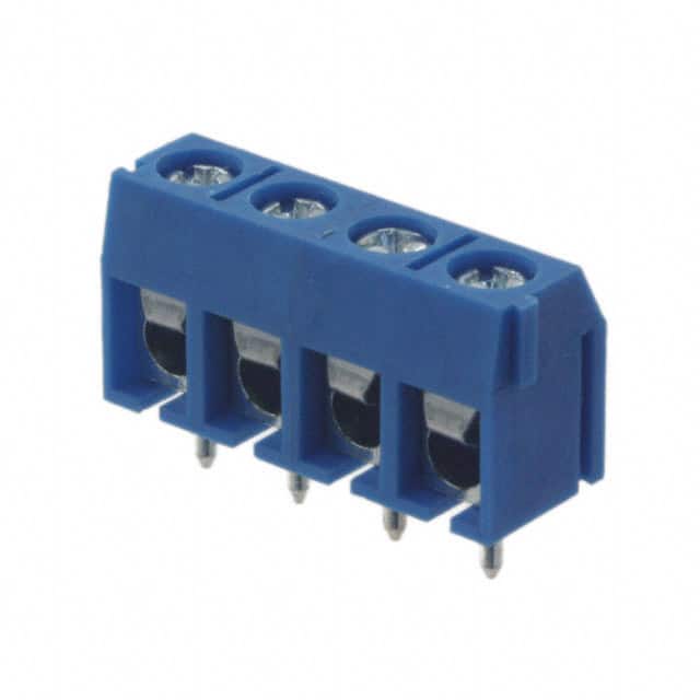 1776244-4 TERM BLK 4POS SIDE ENTRY 5MM PCB