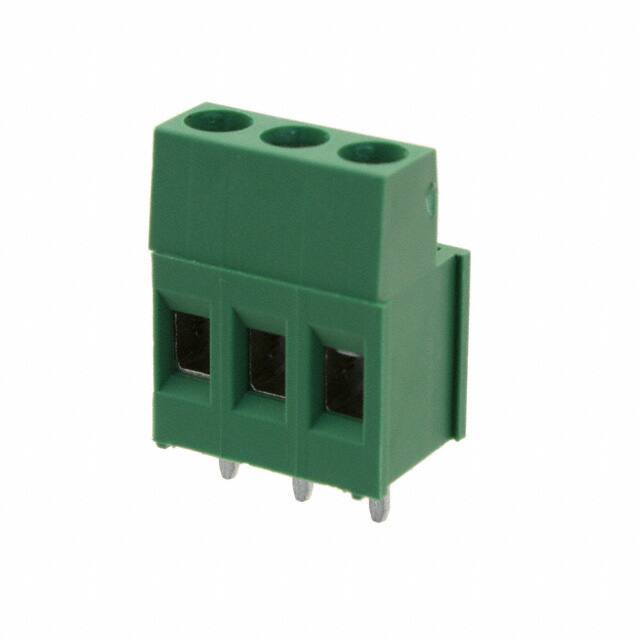 282856-3 TERM BLK 3POS SIDE ENTRY 5MM PCB