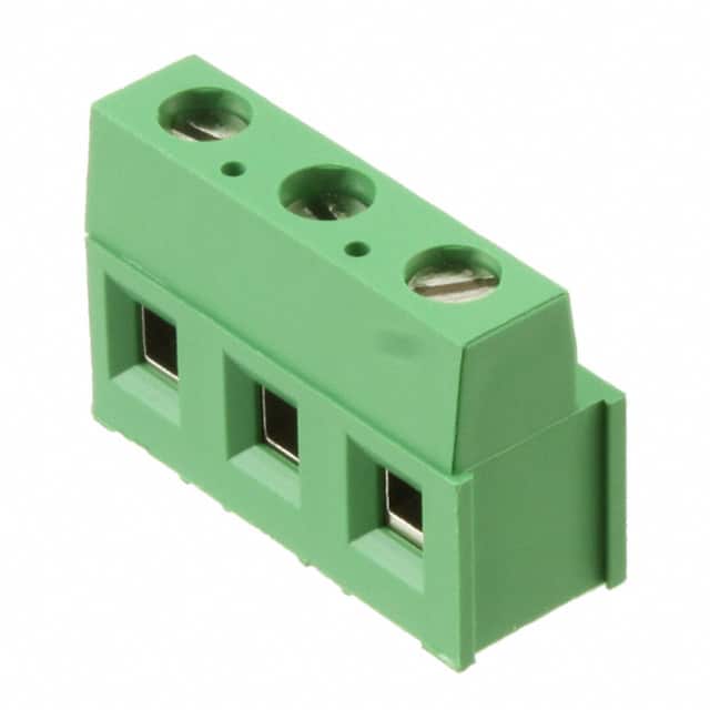 282845-3 TERM BLK 3P SIDE ENT 7.62MM PCB