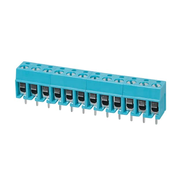 TB001-500-12BE TERMINAL BLOCK, SCREW TYPE, 5.00