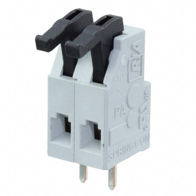 AST0250204 TERM BLK 2POS SIDE ENTRY 5MM PCB