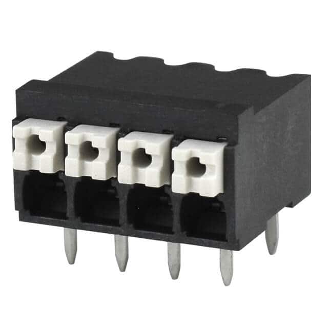 TBLH10-350-04BK TERMINAL BLOCK, SCREWLESS, HIGH