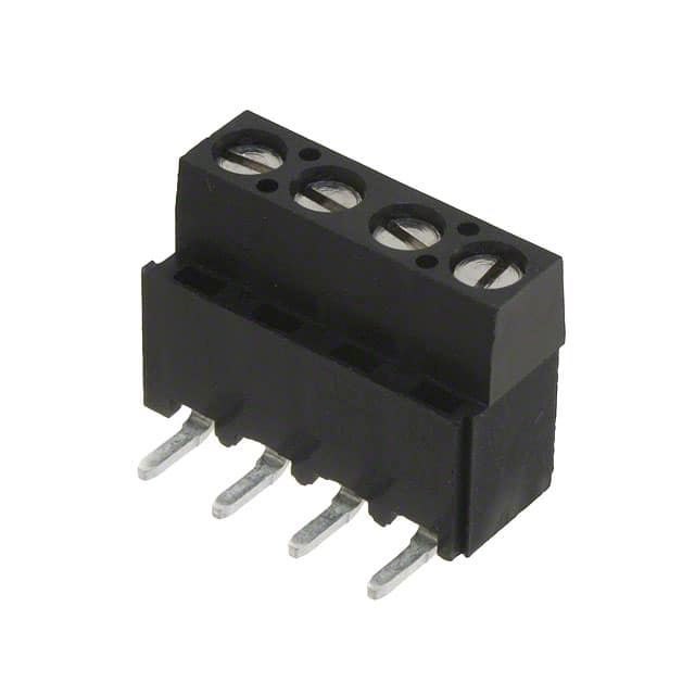 1546073-4 TERM BLK 4POS TOP ENT 5.08MM PCB