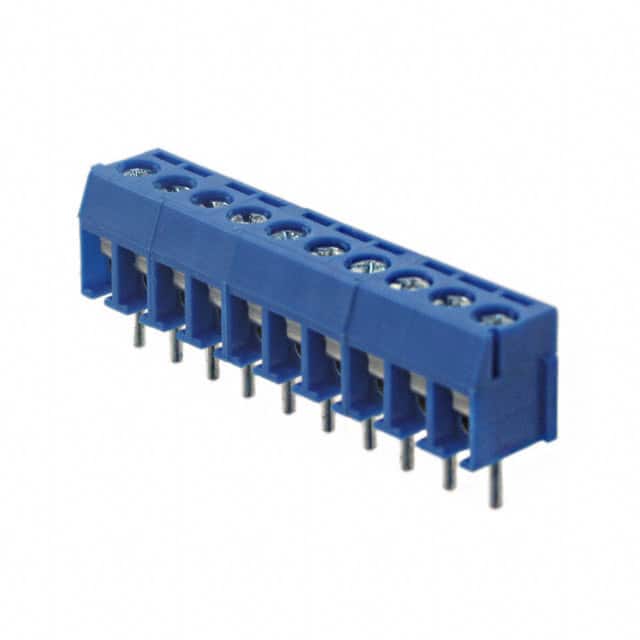1-1776275-0 TERM BLK 10P SIDE ENT 3.5MM PCB