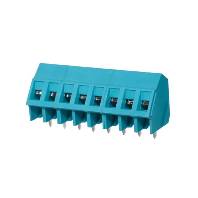 TB008A-508-08BE TERMINAL BLOCK, SCREW TYPE, 5.08