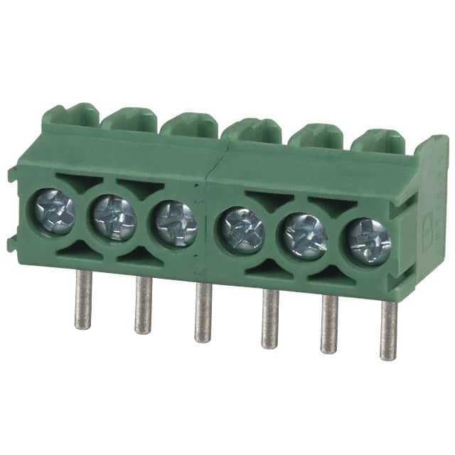 1984808 TERM BLK 6P TOP ENTRY 3.5MM PCB