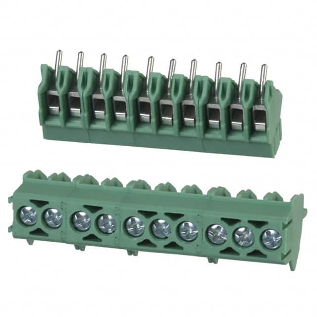 1989036 TERM BLOCK 10POS 45DEG 3.5MM PCB