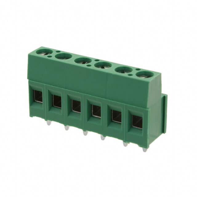 282841-6 TERM BLK 6P SIDE ENT 5.08MM PCB