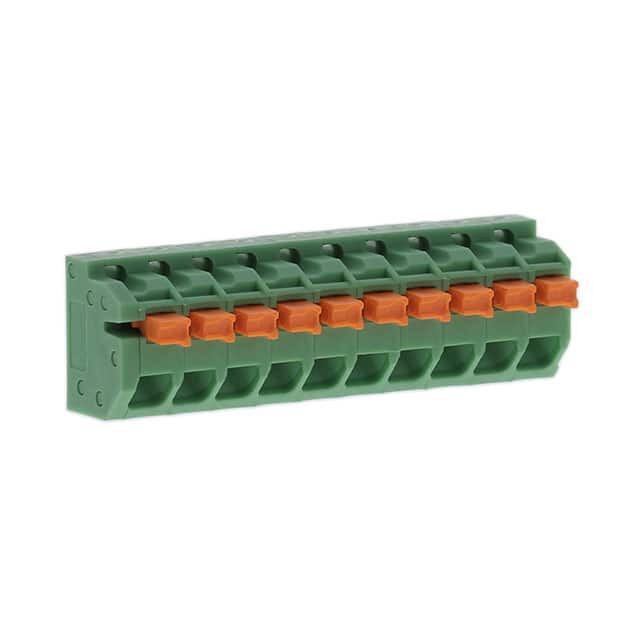 1862123 TERM BLOCK 10POS 45DEG 3.5MM PCB