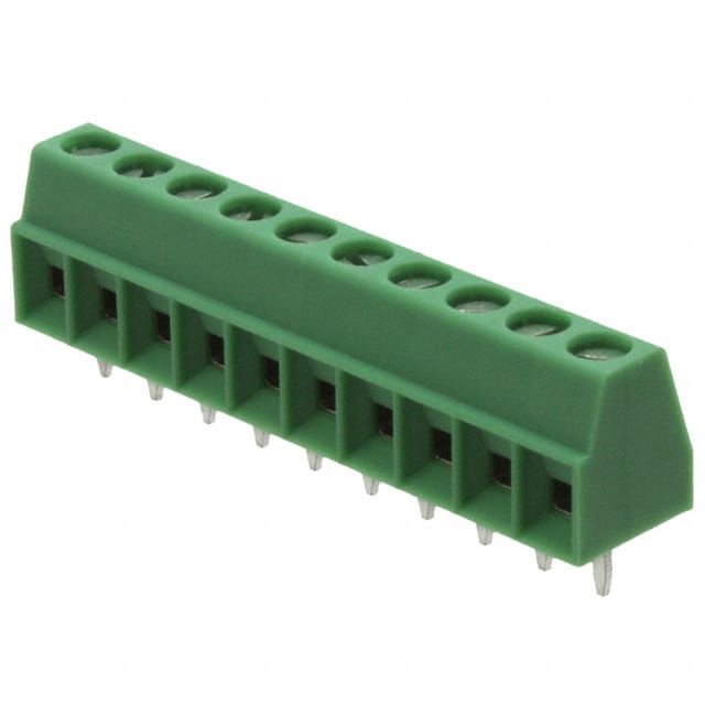 1751329 TERM BLK 10P SIDE ENT 3.5MM PCB