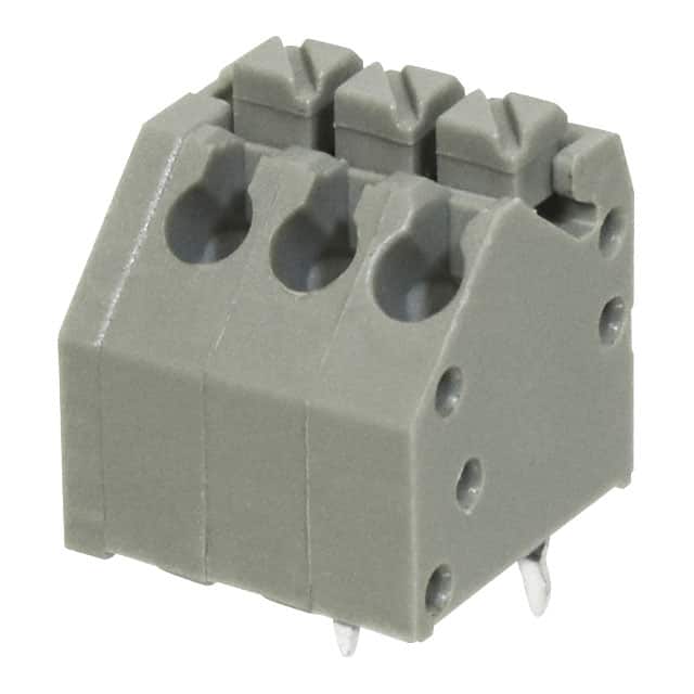 TBL002A-350-03GY-2GY TERMINAL BLOCK, SCREWLESS, 3.50,
