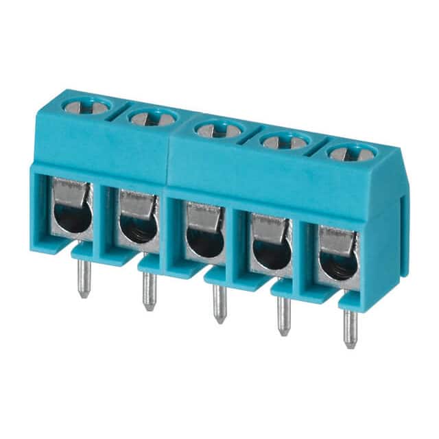 TB002-500-05BE TERMINAL BLOCK, SCREW TYPE, 5.00